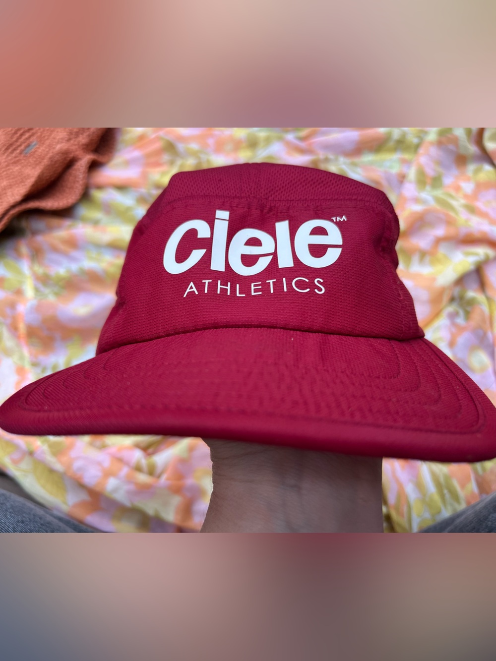 Ciele GoCap - Coolwick Performance Cap - Maroon - Picture 2 of 7